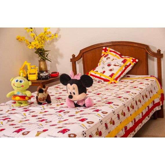 Sporty single bed cover