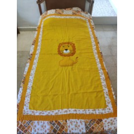 Lion single bed cover