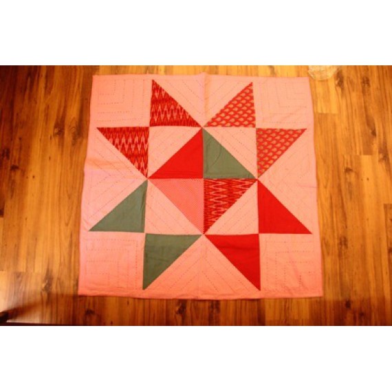 Star patchwork cover