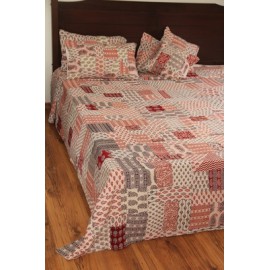 Bageecha patchwork double bed cover