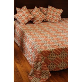 Bagh patchwork bed cover