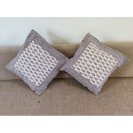 Bagh black and white cushion cover